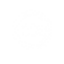 Minimalist white line icon representing one hundred percent precision accuracy and quality assurance, used on the Coconut Systems home page to highlight our precision-fit ABS van lining kits engineered using original manufacturer vehicle CAD data.
